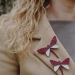 A Set of 2 Dragonfly brooches COSP27