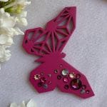 Butterfly Brooch With Crystals BTFL18