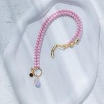 Necklace: Peony with crystal