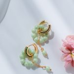 Earrings: Peppermint