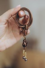 Brūna Baroka pērles aukliņa