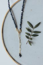 Melns kristālu čokeris - īsais - Image 4