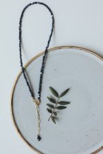 Melns kristālu čokeris - īsais - Image 5