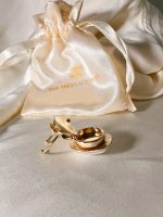 Pogas uzlikas  gredzena pamatne - zelta - Image 3