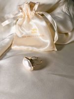 Pogas uzlikas  gredzena pamatne - zelta - Image 4