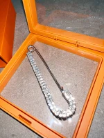 Safety pin - silver - Image 3