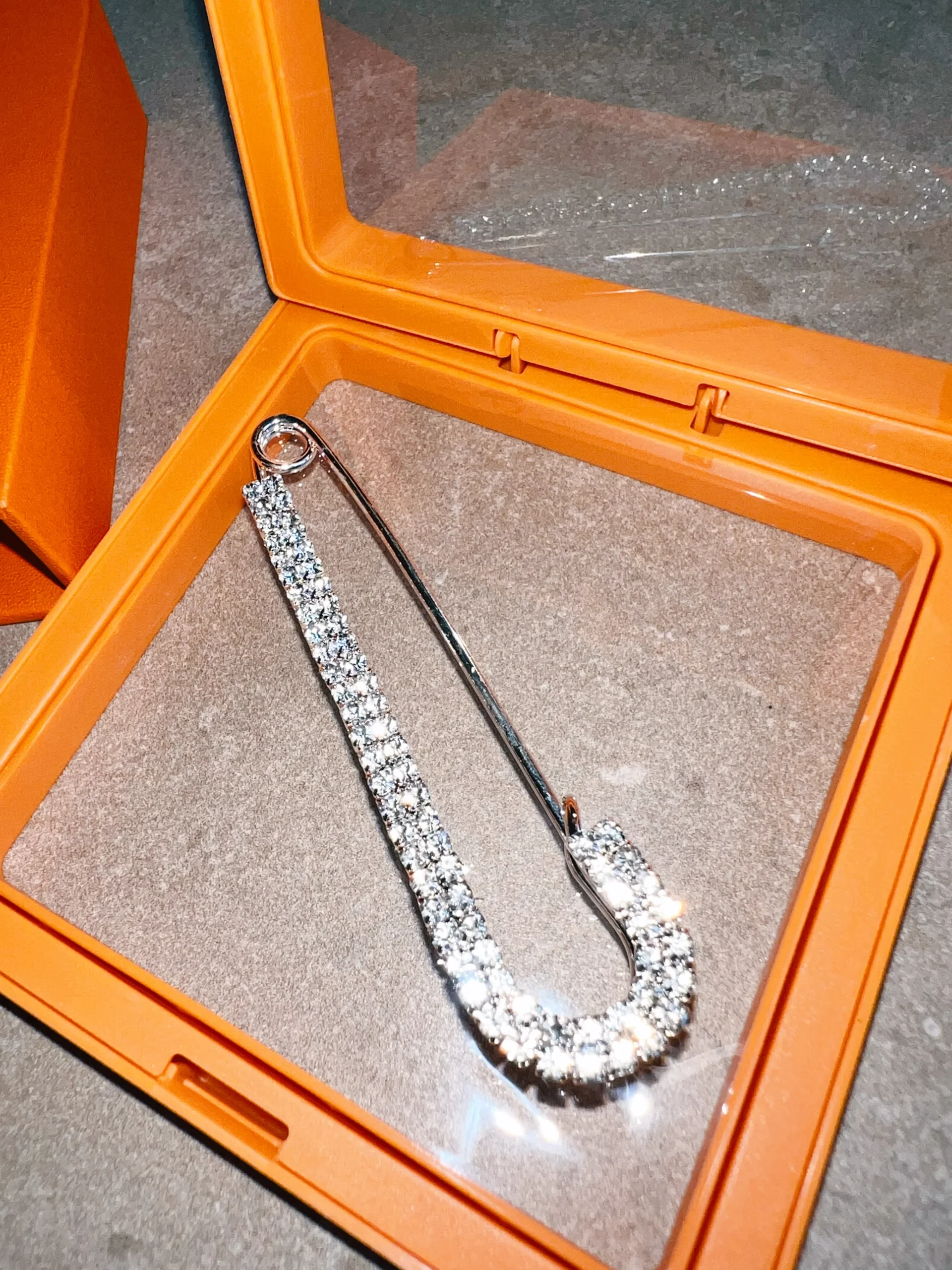 Safety pin - silver - Image 3