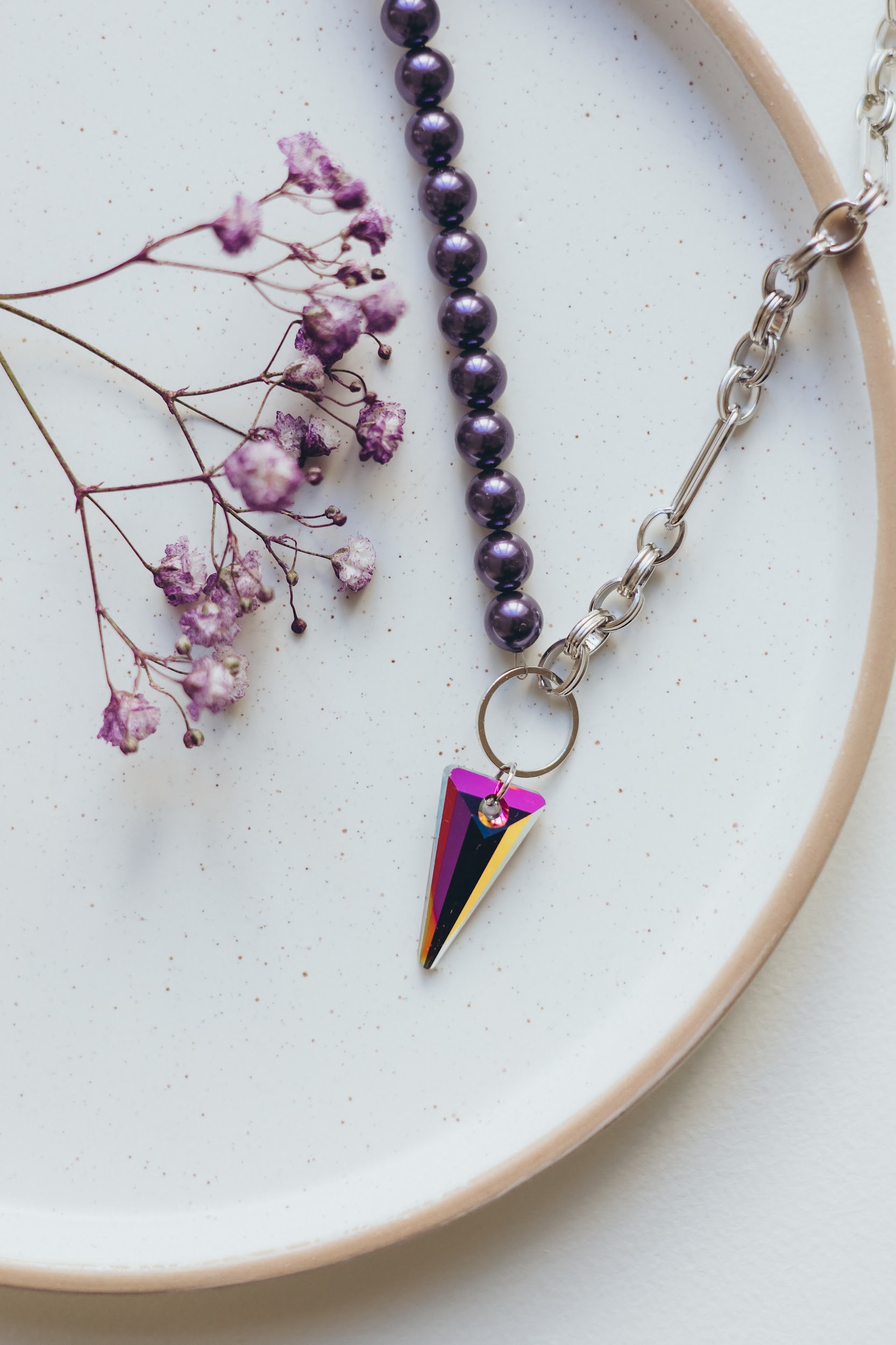 ilzekronefoto-2148 Necklace: Silver Spike - Image 1