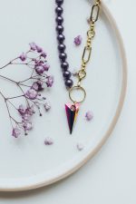 Necklace: Gold Spike - Image 5